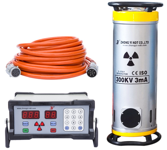 Mini portable X-ray flaw detector